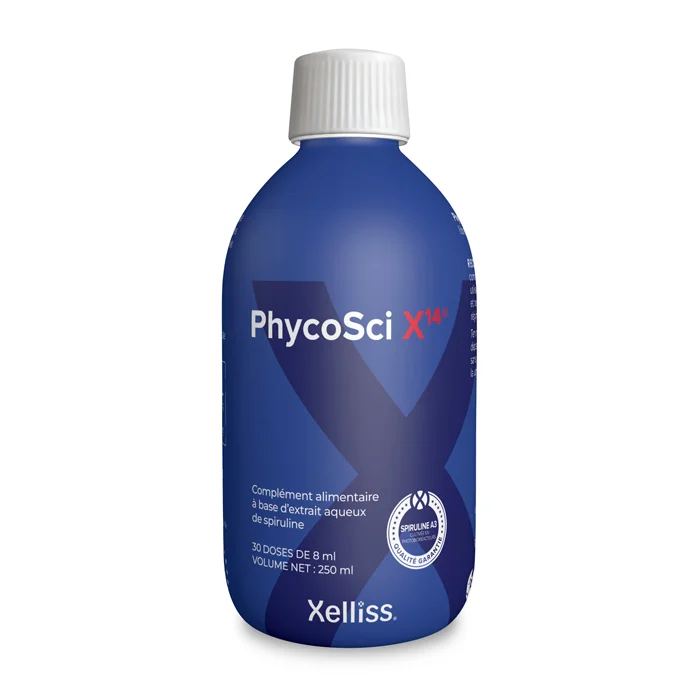 Phycosci X14, Phycosci X14 Xelliss, produit Xelliss, Phycosci, phycocyanine Xelliss