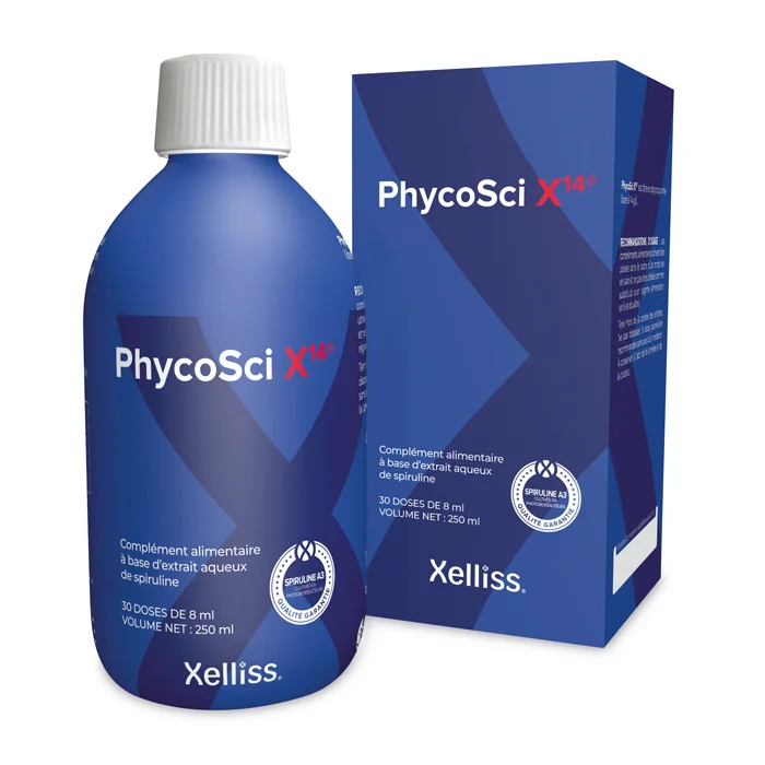 Phycosci X14, Phycosci X14 Xelliss, produit Xelliss, conseiller Xelliss, phycocyanine